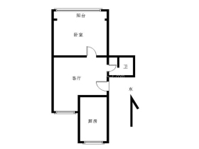 兴化西里 1室1厅 5000元